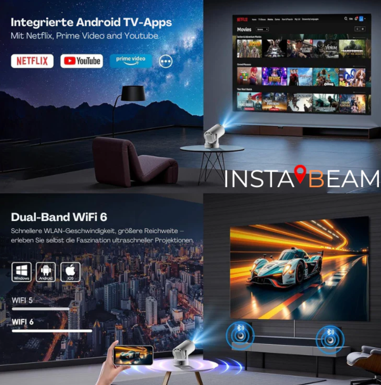 Full HD Heimkino Projektor